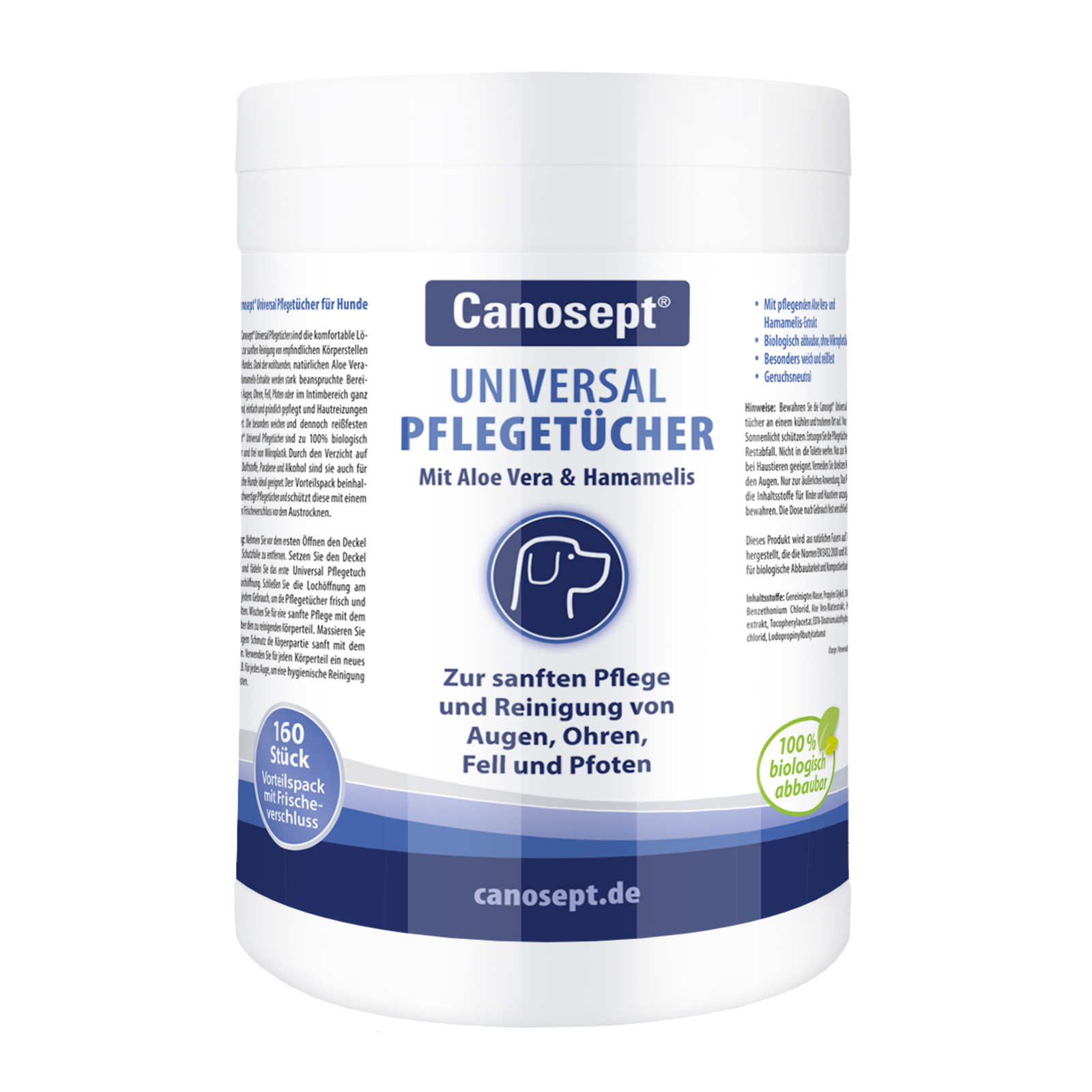 Canosept Fellpflege Canosept Universal Pflegetücher