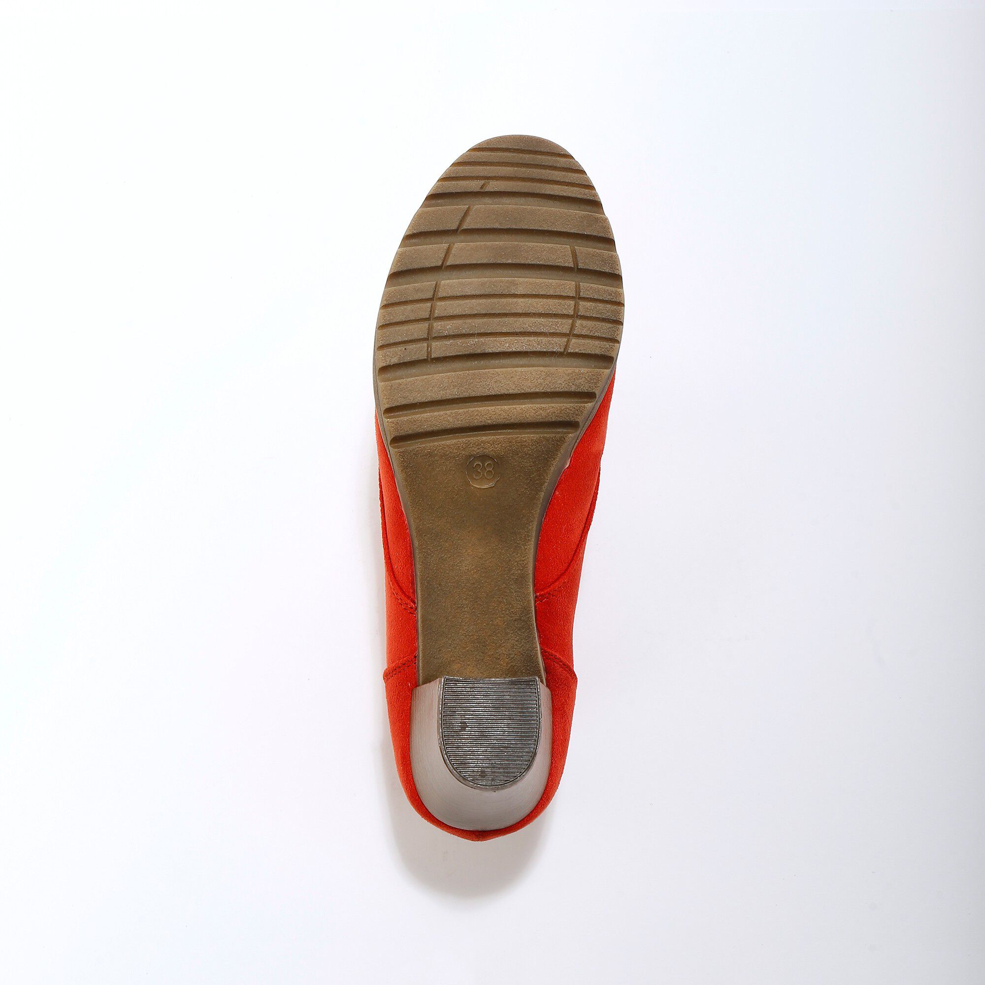 Low-boots à talon effet bois