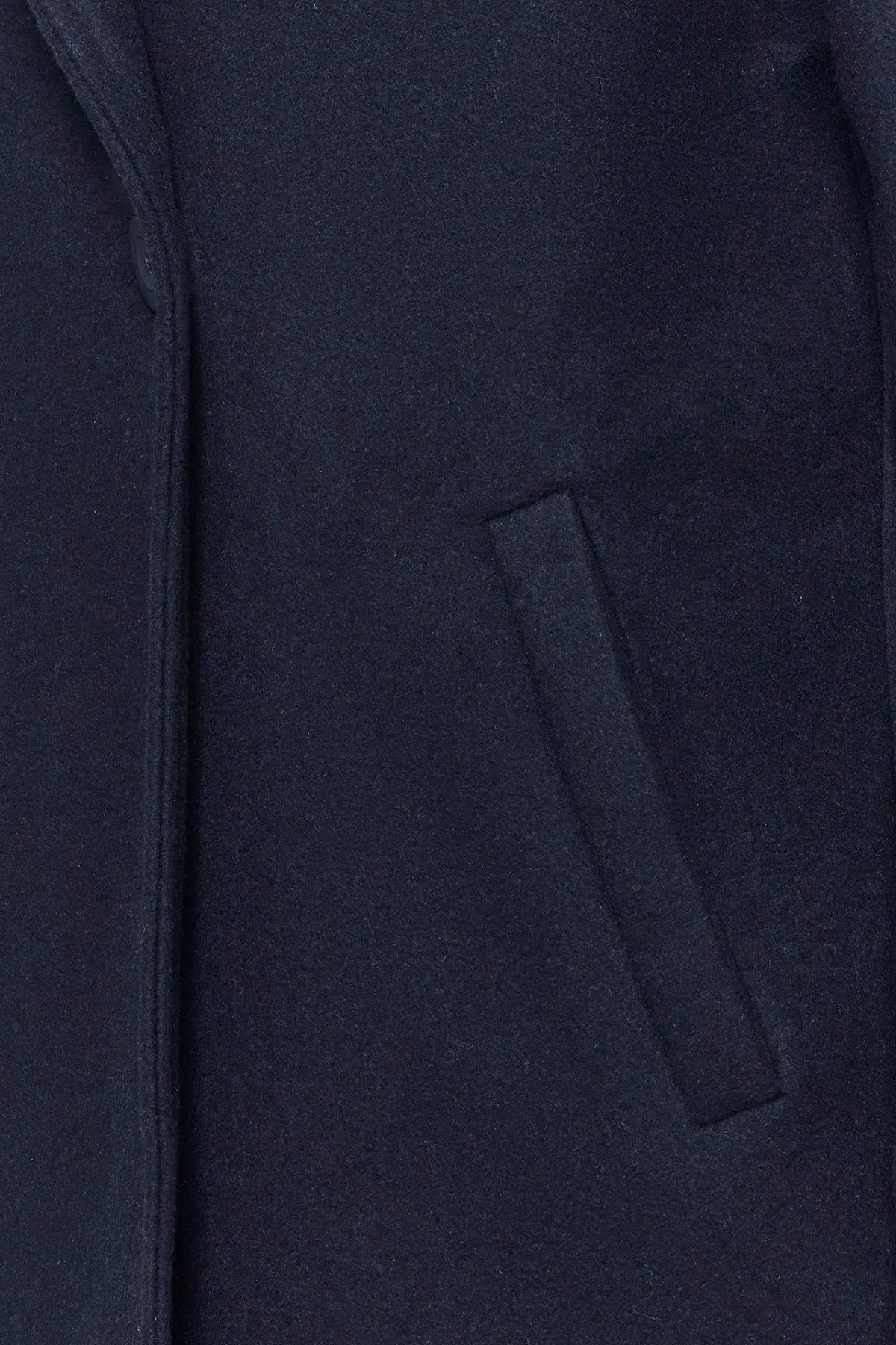 Trendyol Modest  Mantel - Dunkelblau - Zweireihig