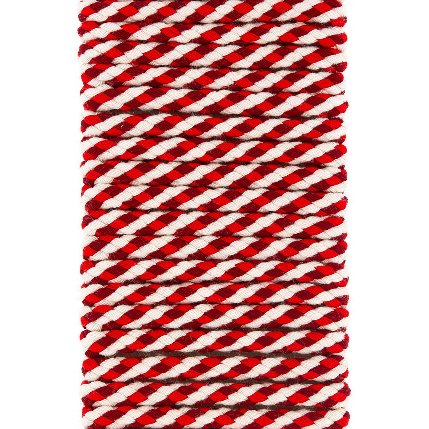 buttinette Kordel für Bekleidung, rot color, Ø 8 mm, Länge: 5 m