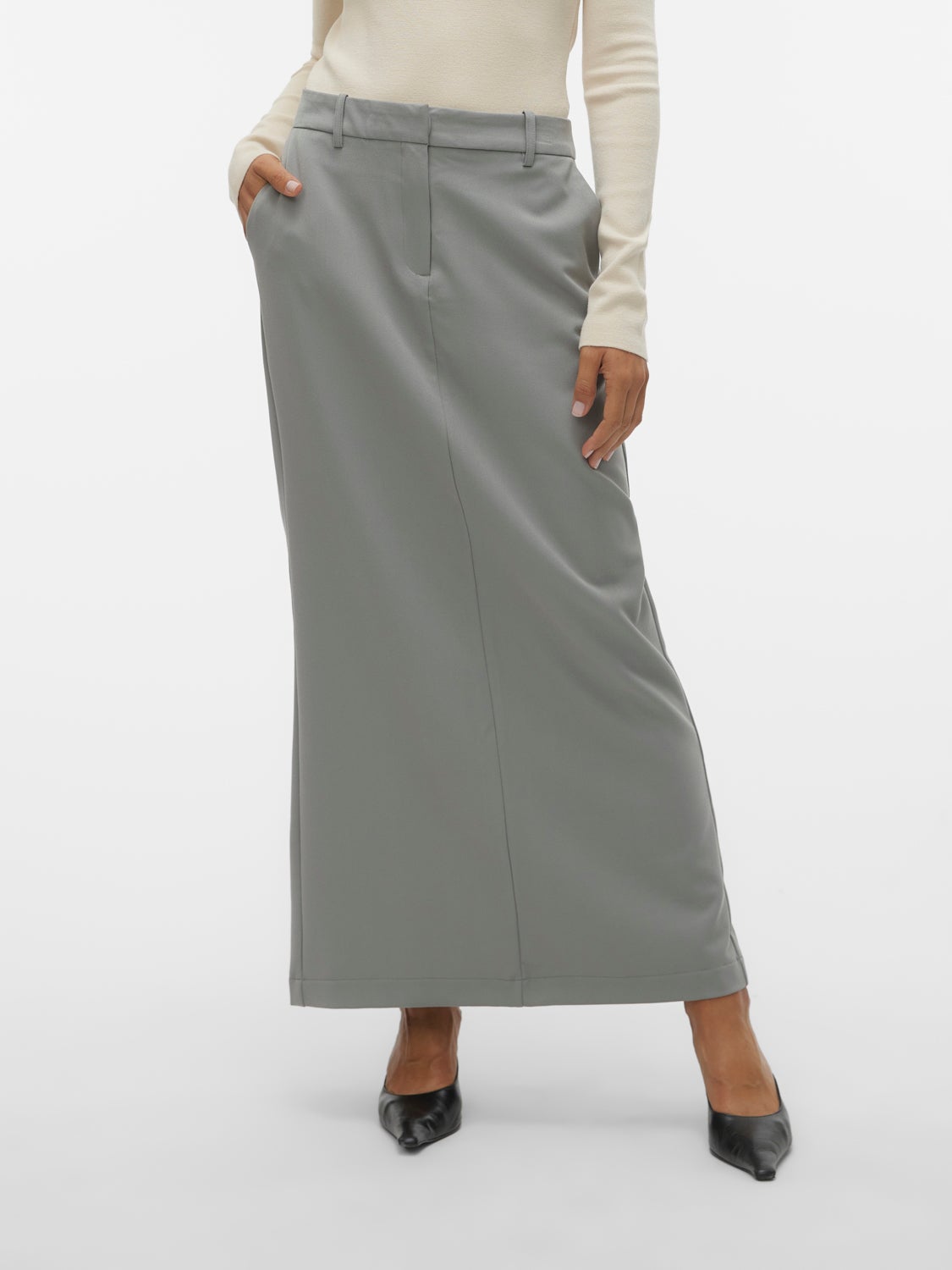VMMATHILDE Mittlere Taille Langer Rock