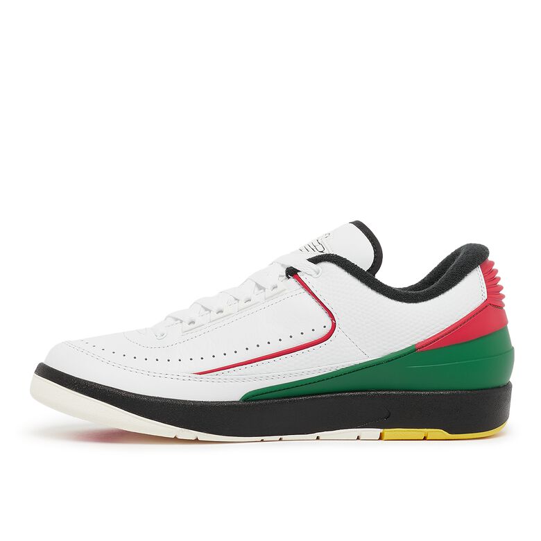 JORDAN Air Jordan 2 Retro Low Quai 54 white/black-university red