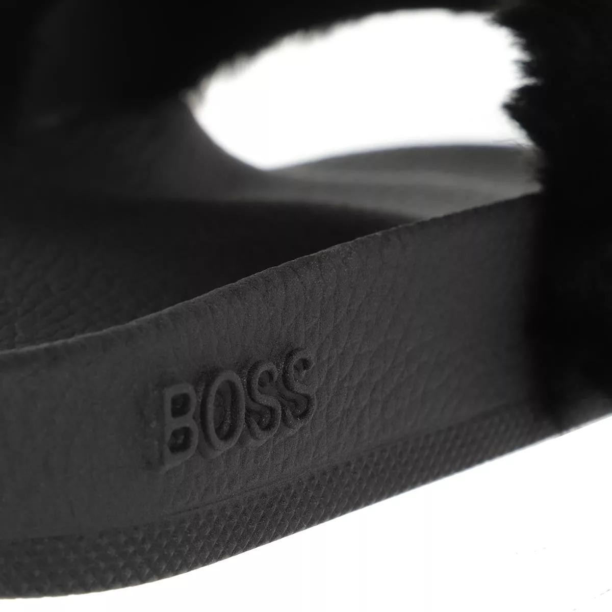 BOSS Pantoletten schwarz Slide