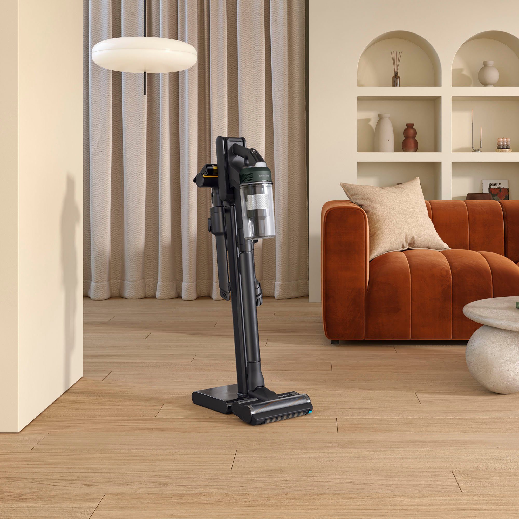 Samsung Akku-Handstaubsauger Jet 95 Akku+ PetPRO, VS20C95D2TK/WD, 580 W, beutellos, 2x Akkus