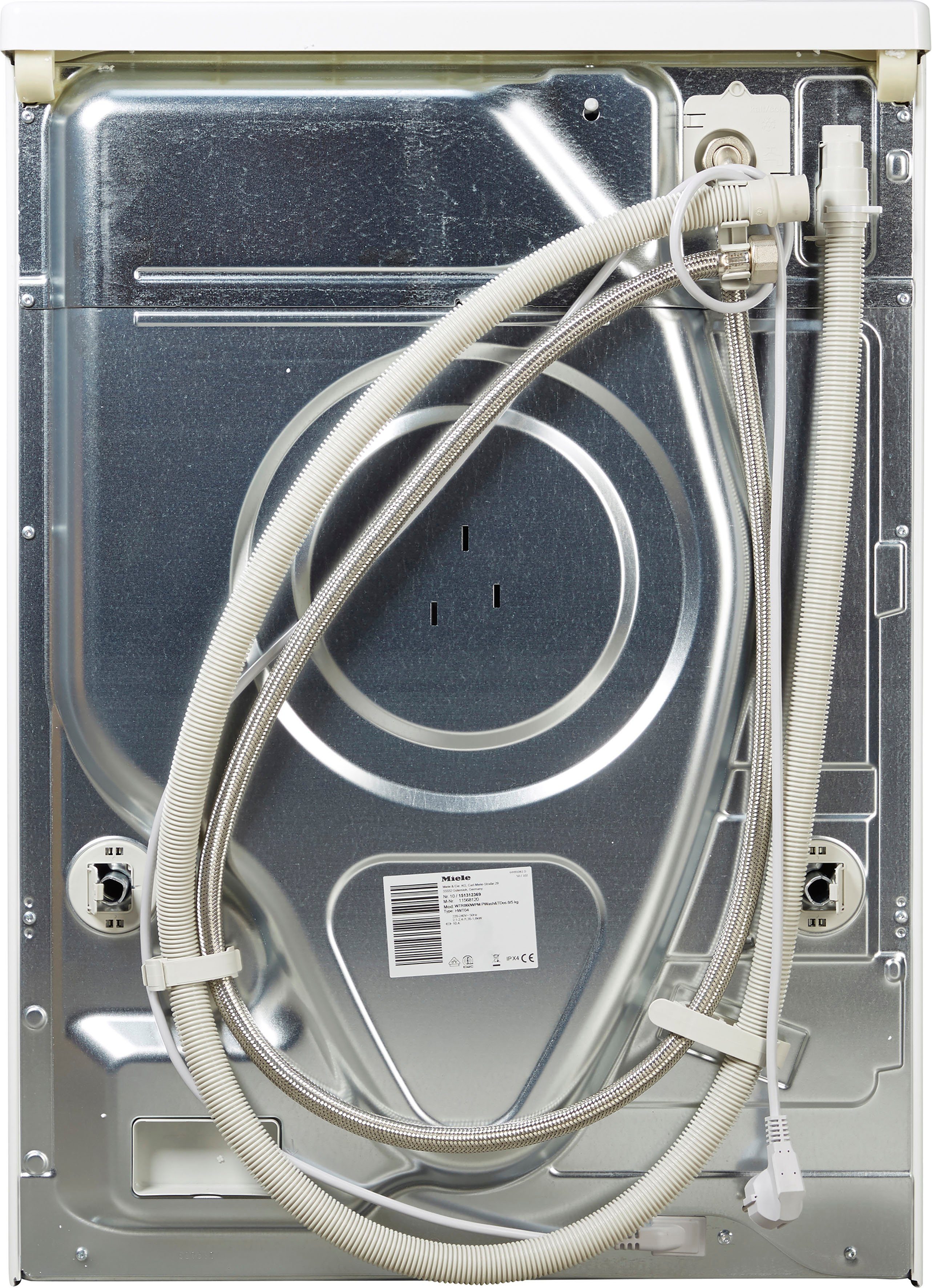 Miele Waschtrockner WTR860WPM D LW PWash&TDos 8/5 Kg, 8 kg, 5 kg, 1600 U/min, unterbaufähig, QuickPower für schnelles Waschen und Trocknen