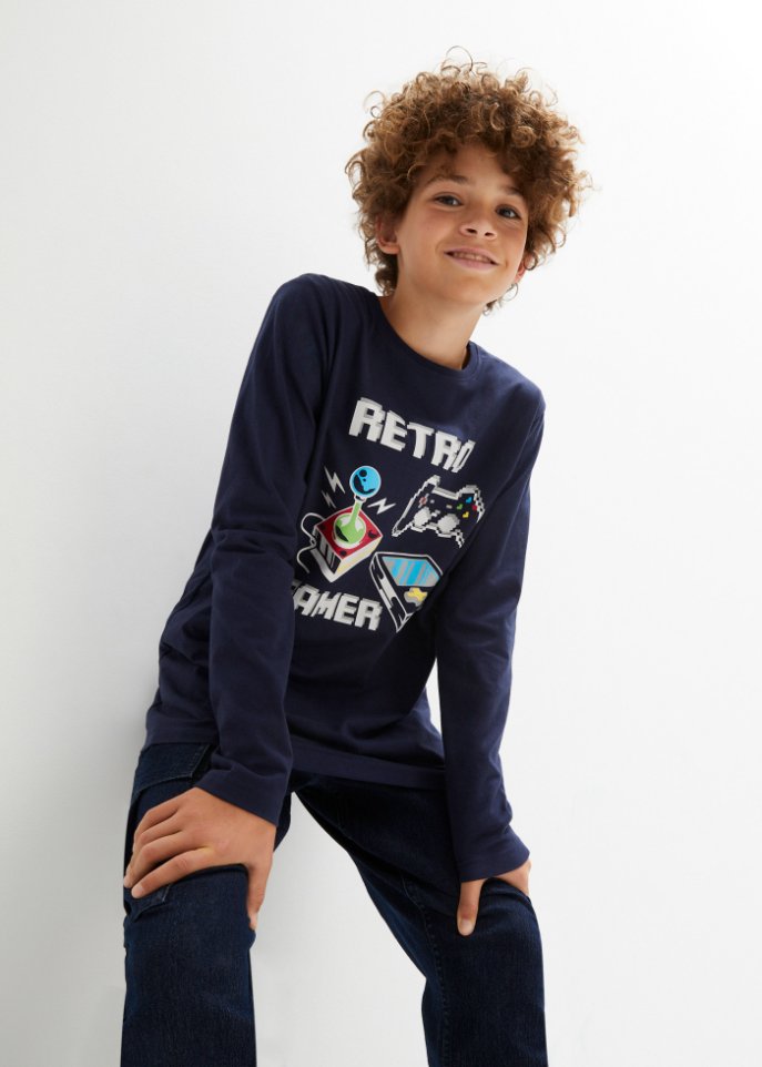 Jungen Langarmshirt