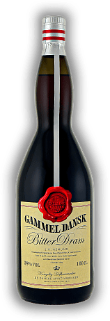 Gammel Dansk Bitter Dram 1,0 Liter Gammel Dansk Bitter Dram 1,0 Liter Der Edel-Bitter aus Dänemark. 1	 Liter - Vol 38%