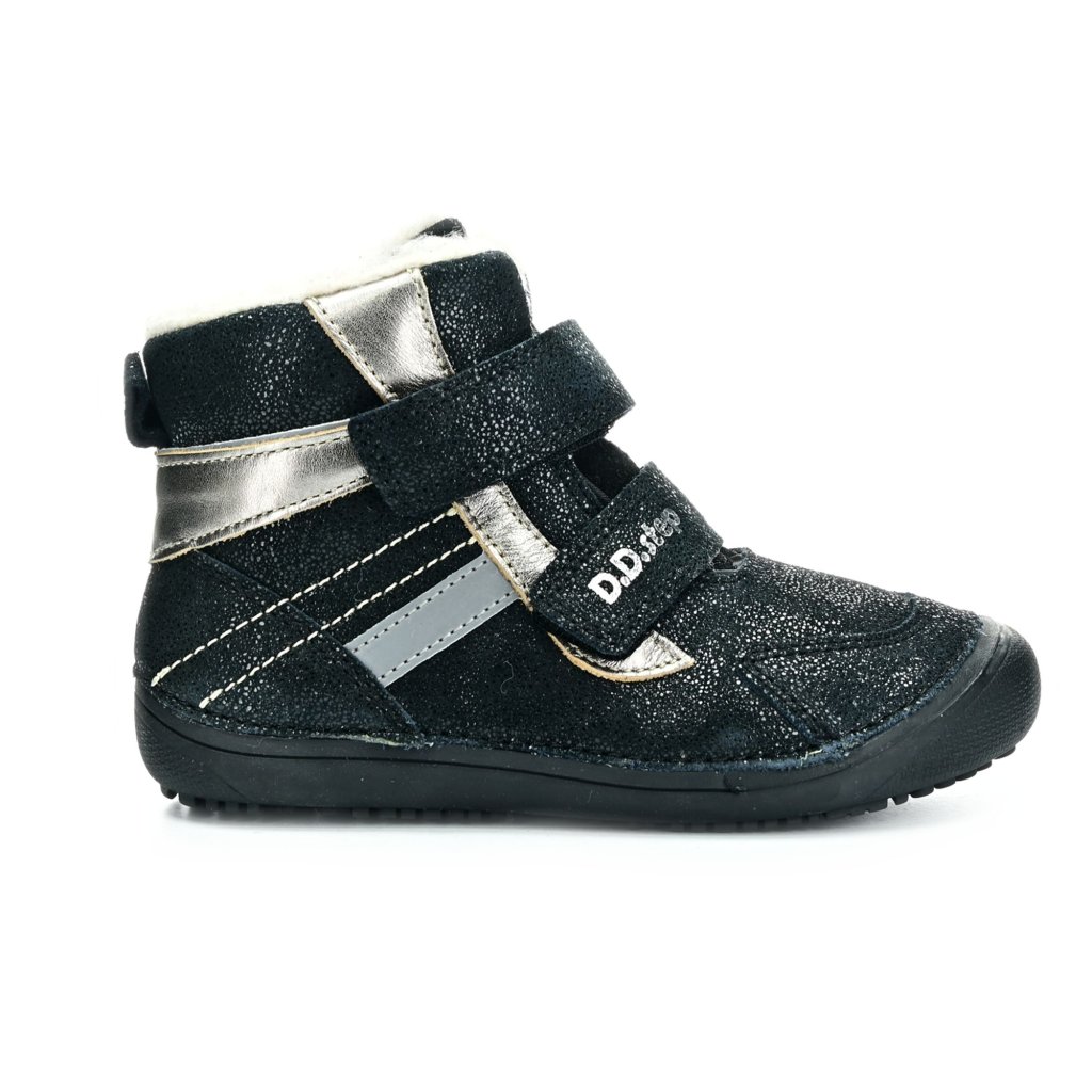 D.D.Step W063-42254B Black Winterbarfußschuhe