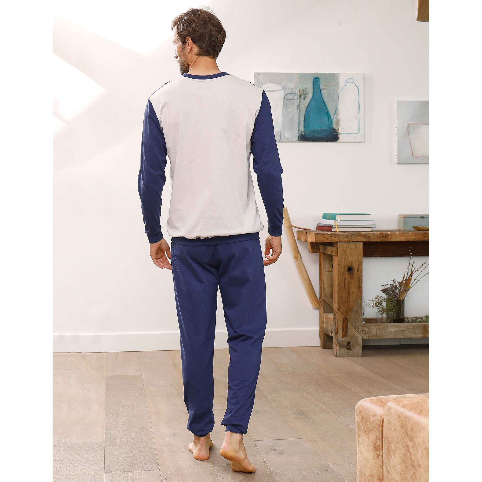 Pyjama pantalong tricolore