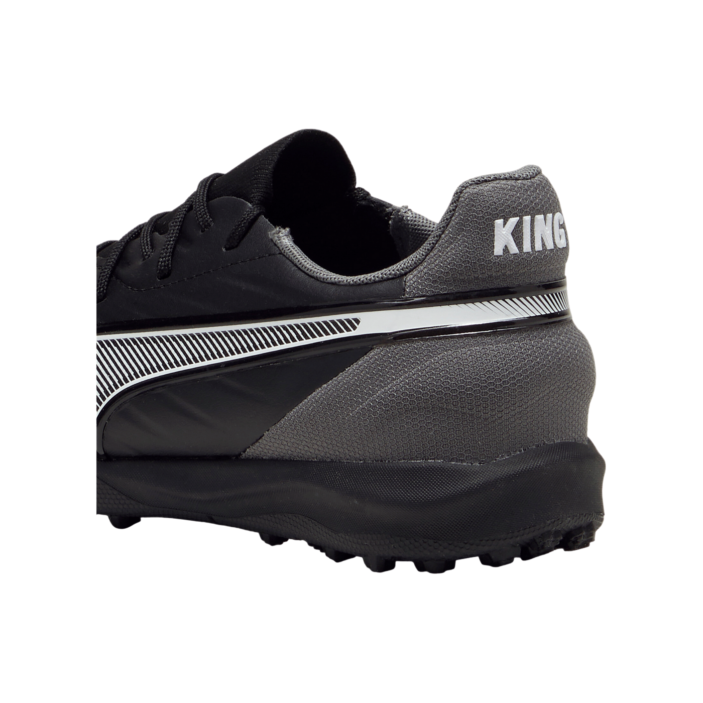 PUMA KING Match TF Kids Schwarz F01