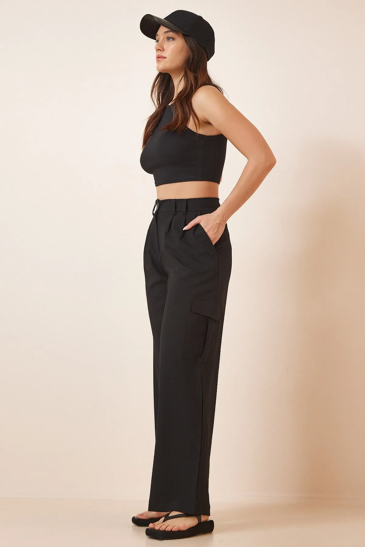 Happiness İstanbul  Lockere Cargo-Webhose mit Taschen