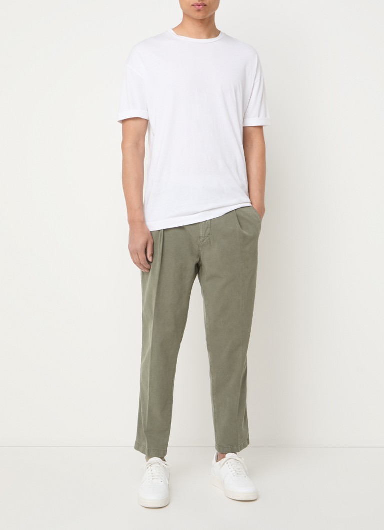 DRYKORN Devyn, pantaloni scurți chino slim fit din amestec de lyocell.
