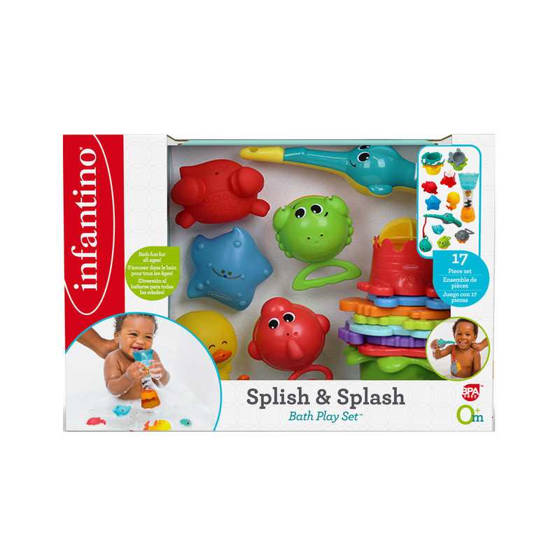 Coffret de bain 17 pièces Infantino