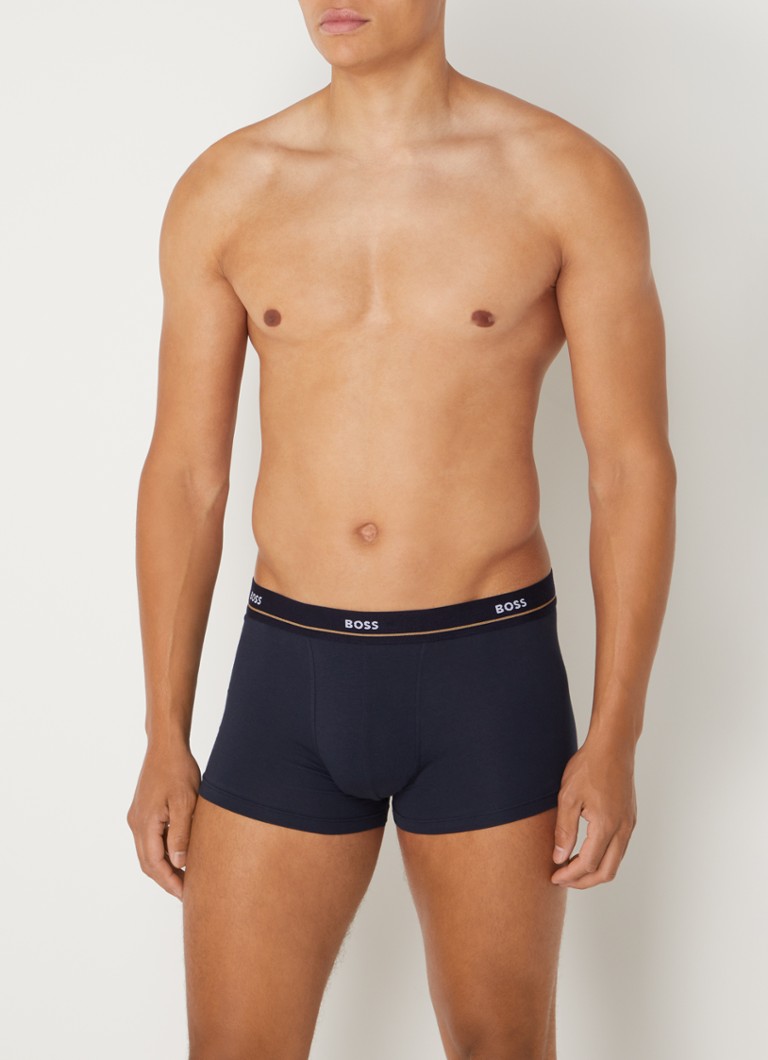 Lot de 5 boxers HUGO BOSS Essential avec bande logotée