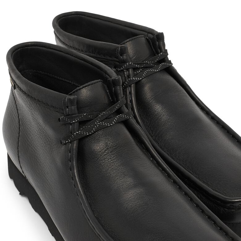 Clarks Wallabee Boot GTX black leather