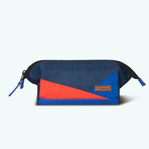 Grafton Street blue school pencil case