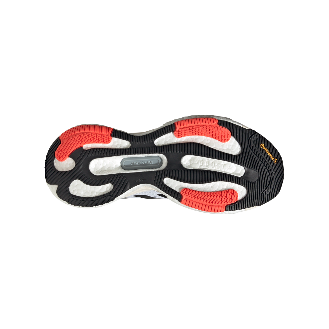 adidas Solar Glide 6 Weiss Schwarz Rot Laufschuh