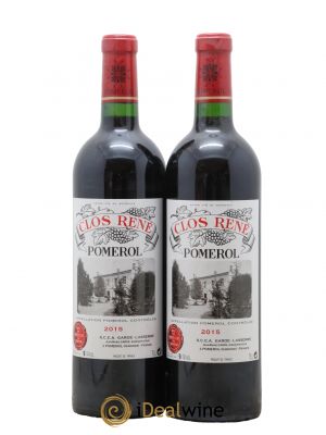 Clos René  2015 - Lot de 2 Bouteilles