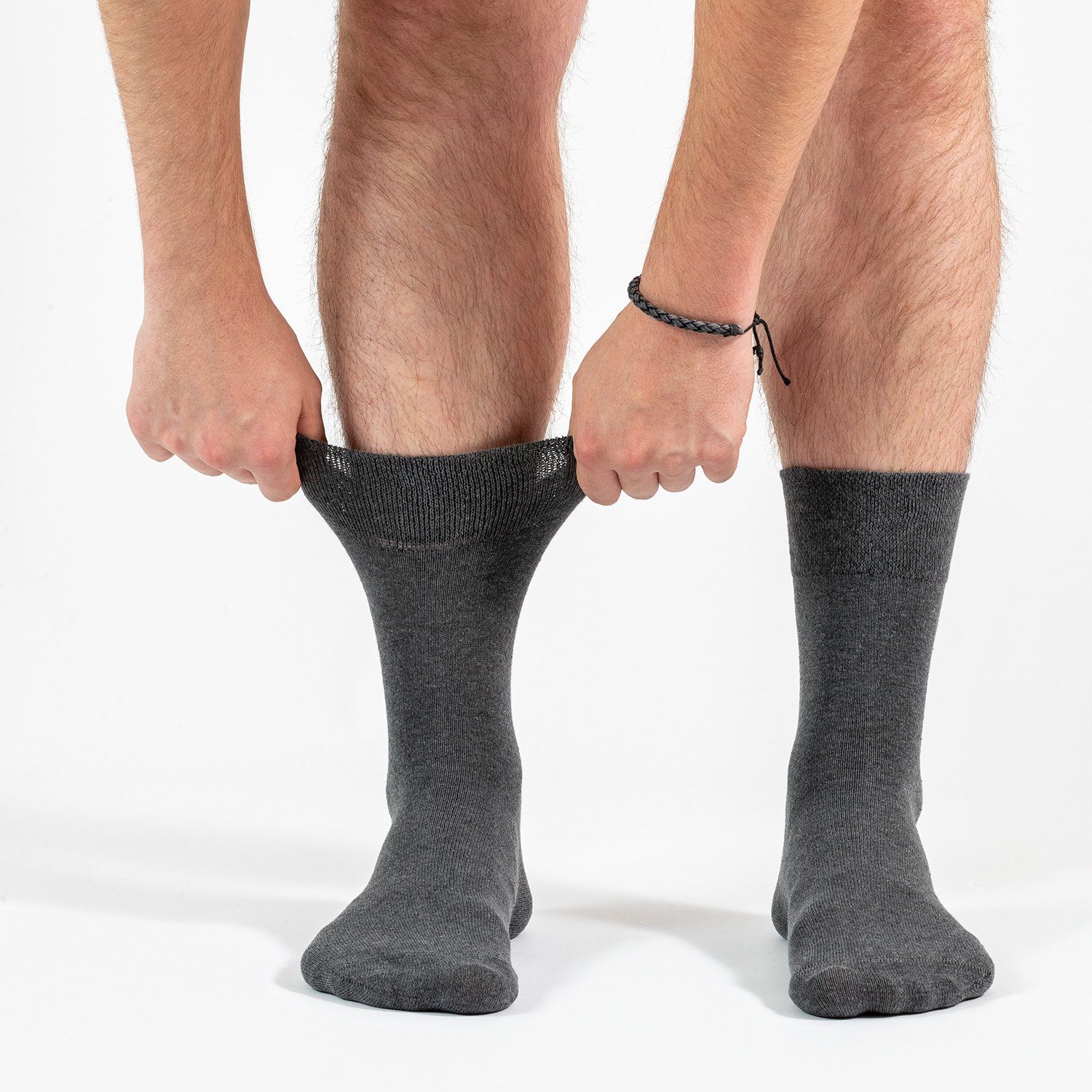 OCCULTO Diabetikersocken Diabetikersocken Herren ohne Naht 6er Pack (Modell: Oliver) (6-Paar)