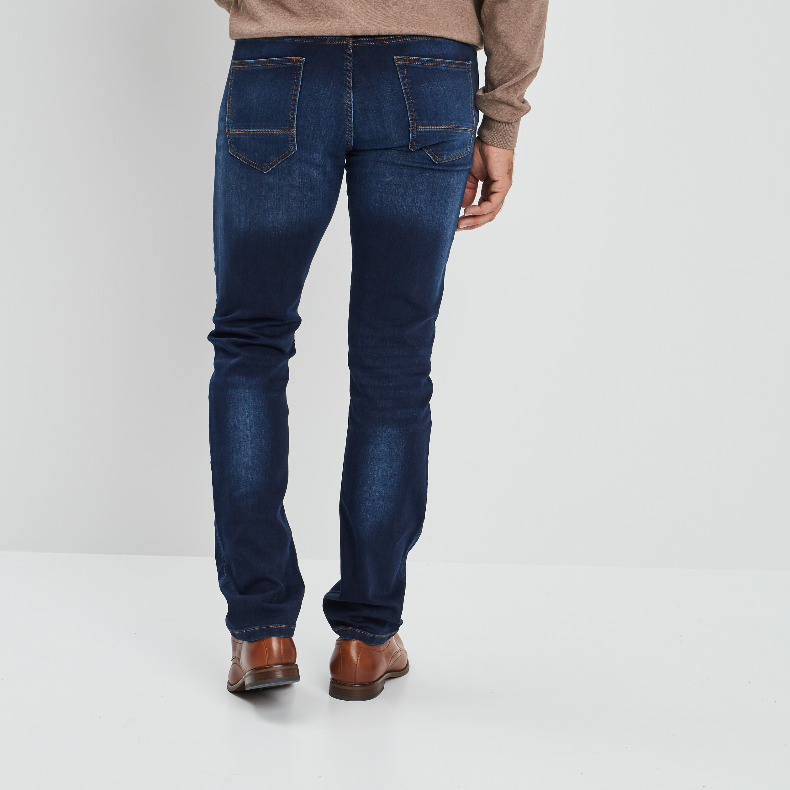 Jeans regular denim used homme | La Halle