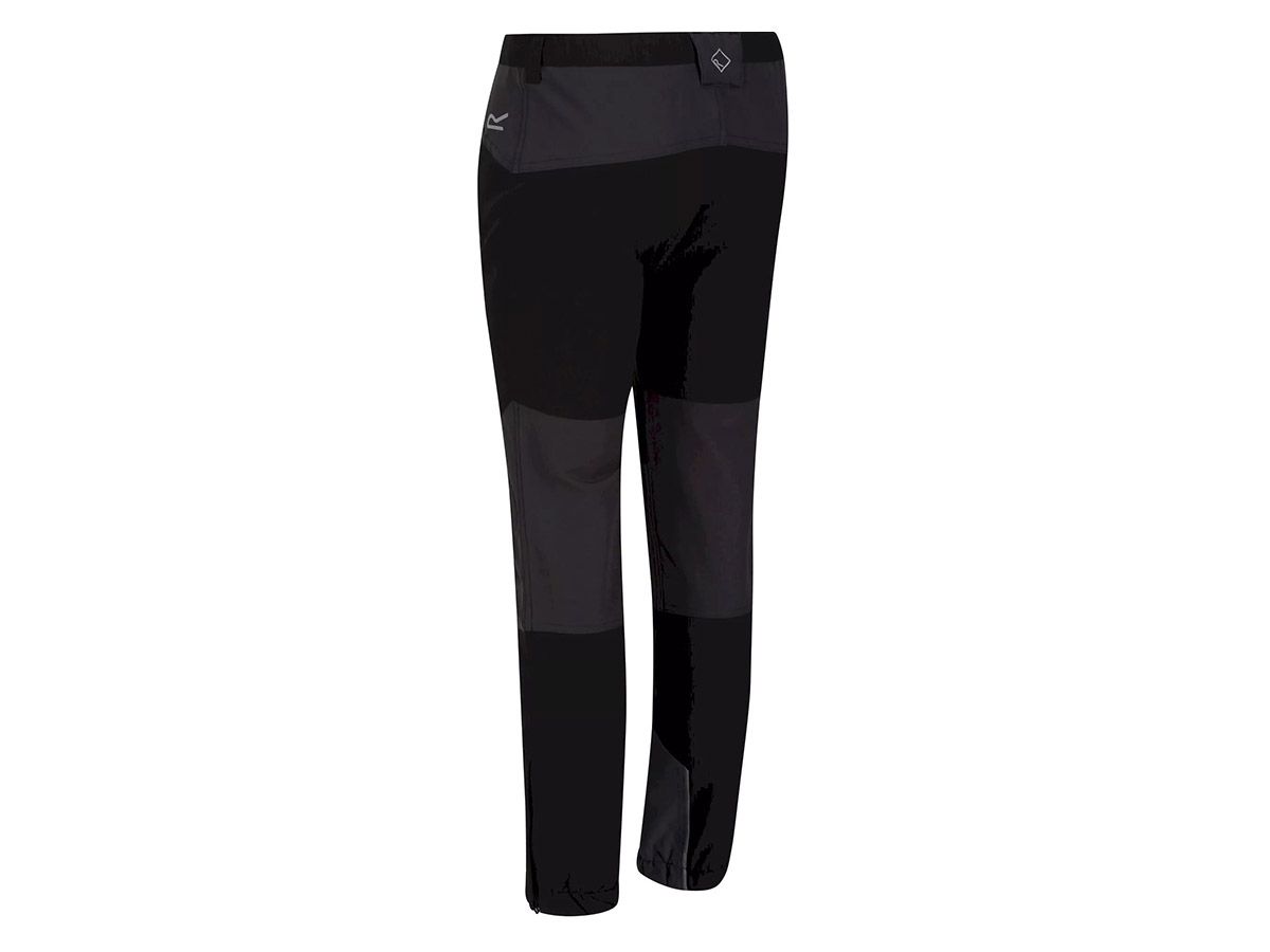 Regatta Tech Mountain Black Ash Kinder Wanderhose