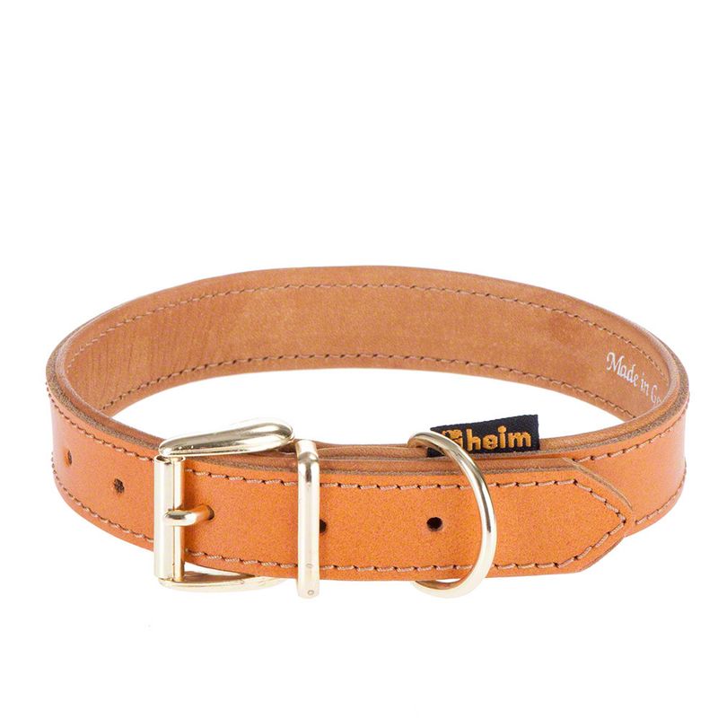 Sparset Heim Lederhalsband & Vorführleine Buffalo, cognac % bei bitiba.de