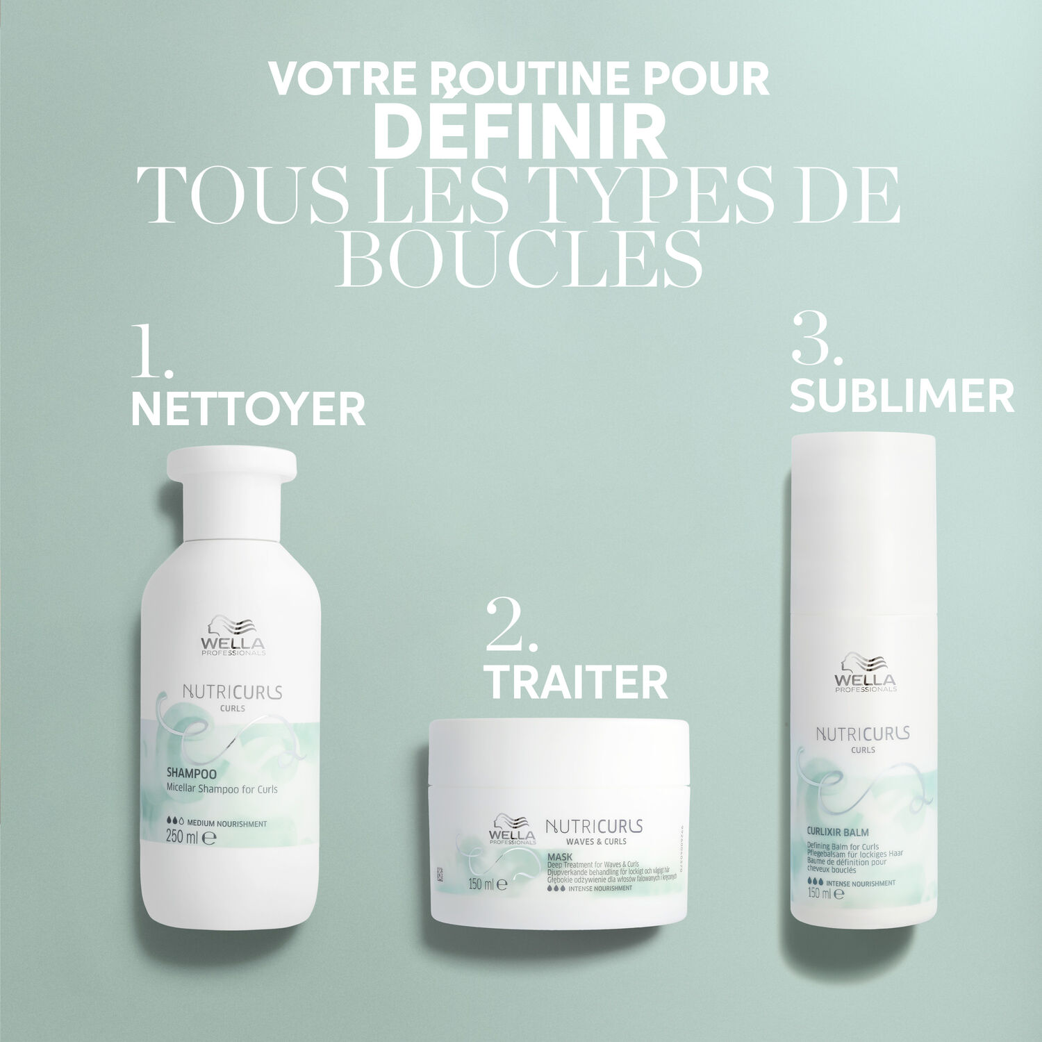 Wella Nutricurls Mask Masque Cheveux Ondulés & Bouclés