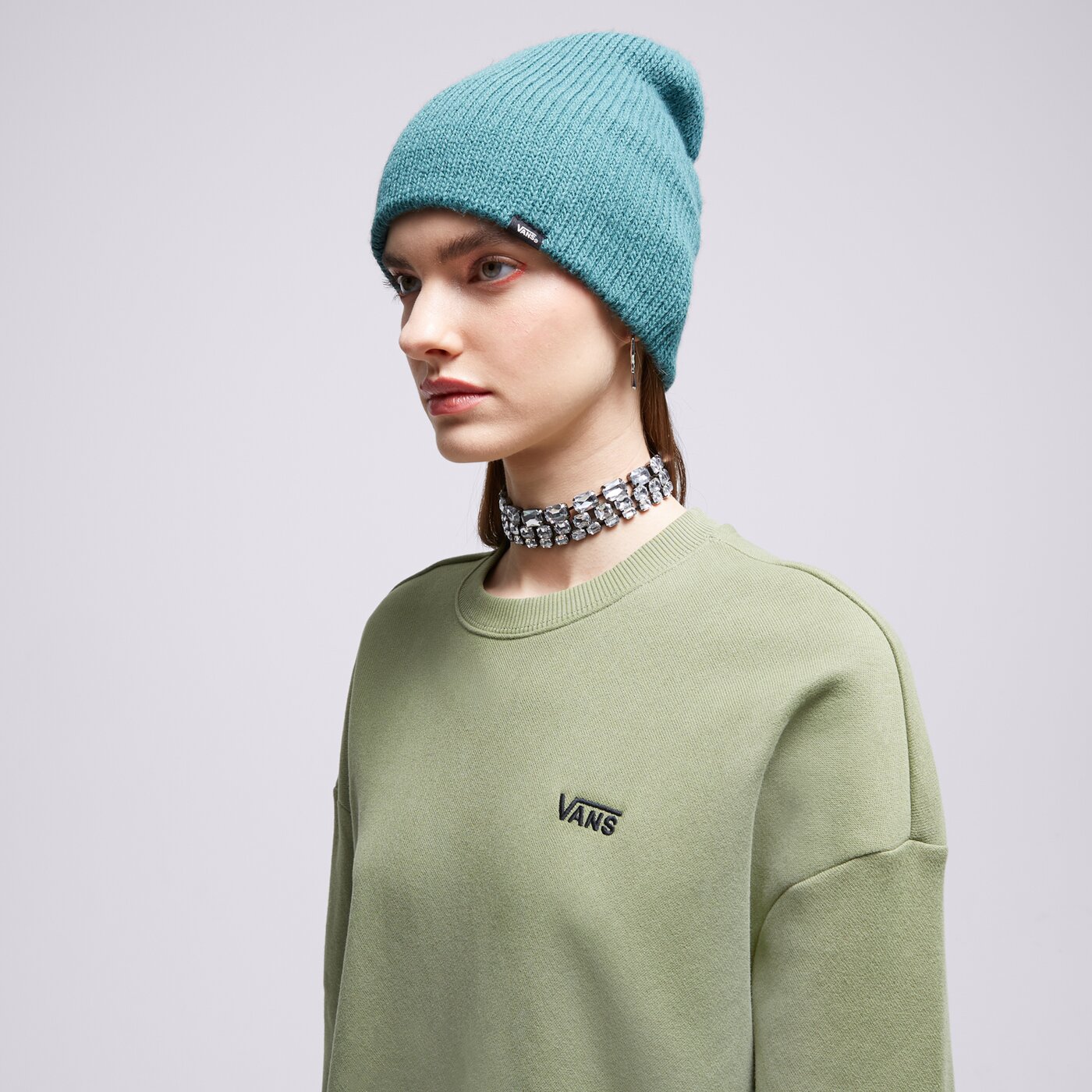 VANS SWEATSHIRT COMFYCUSH ESSENTIAL CREW Grün