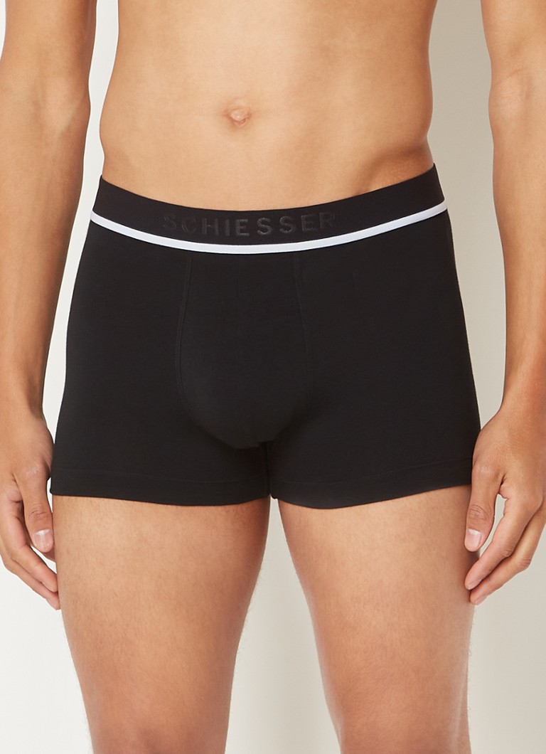 Boxers Schiesser avec bande logotée, lot de 3