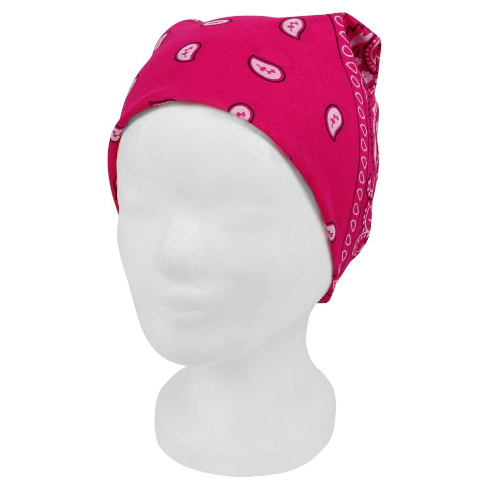 Goodman Design Bandana Halstuch Kopftuch Multifunktionstuch Paisley, 100% Baumwolle