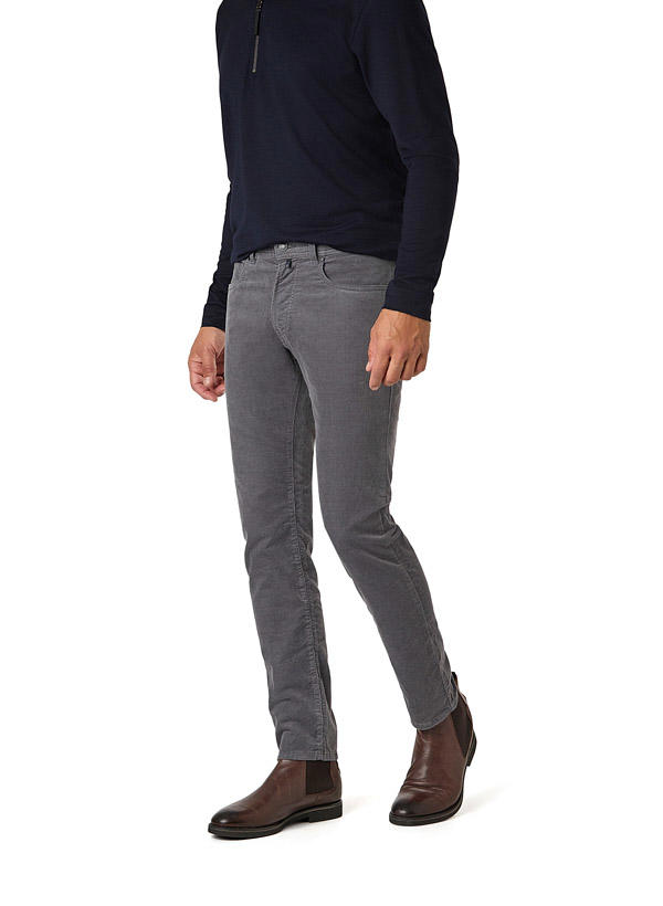 Pierre Cardin, Hose Lyon, Cord, grau