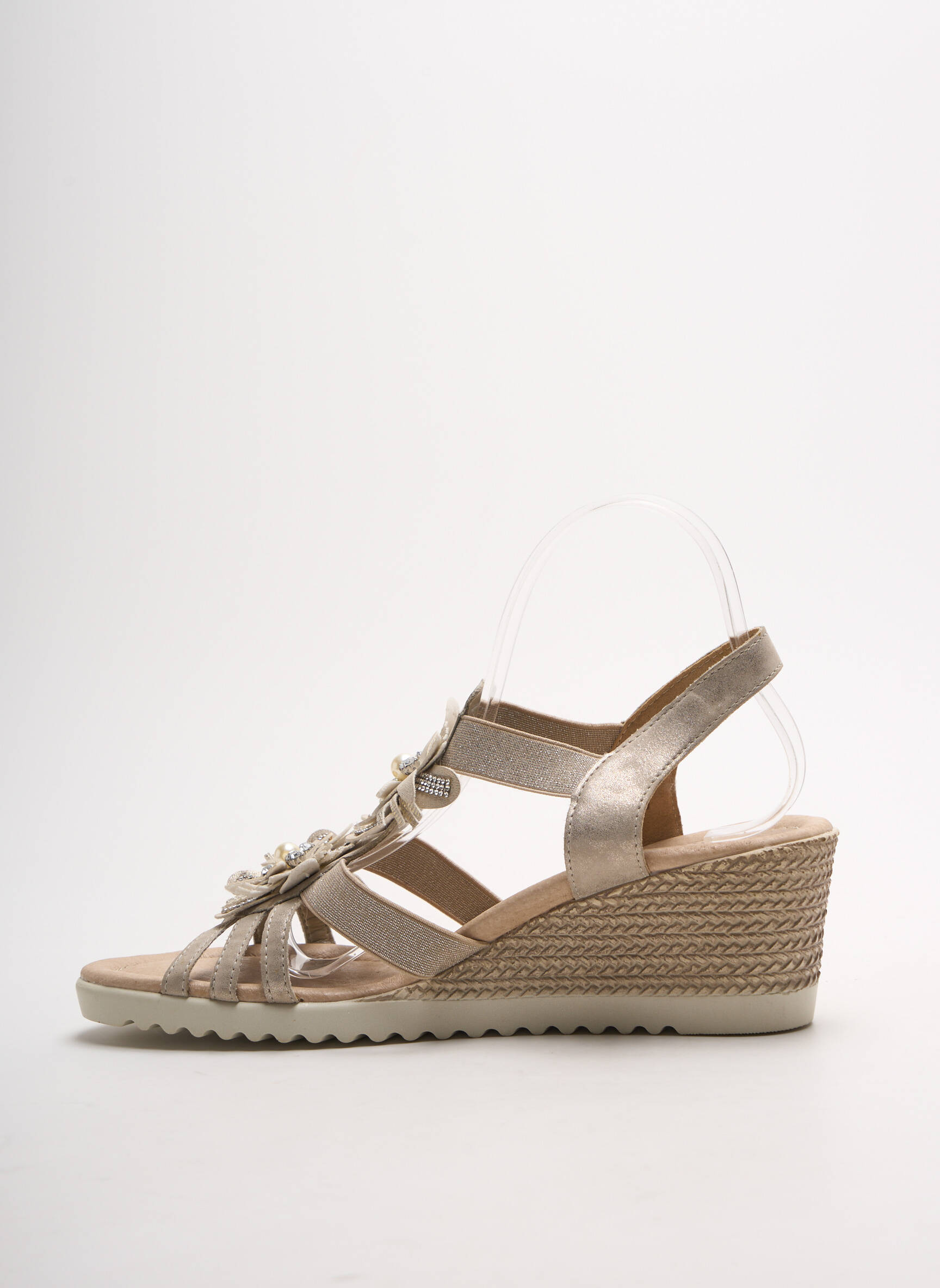 Remonte Sandales Nu Pieds Femme couleur beige