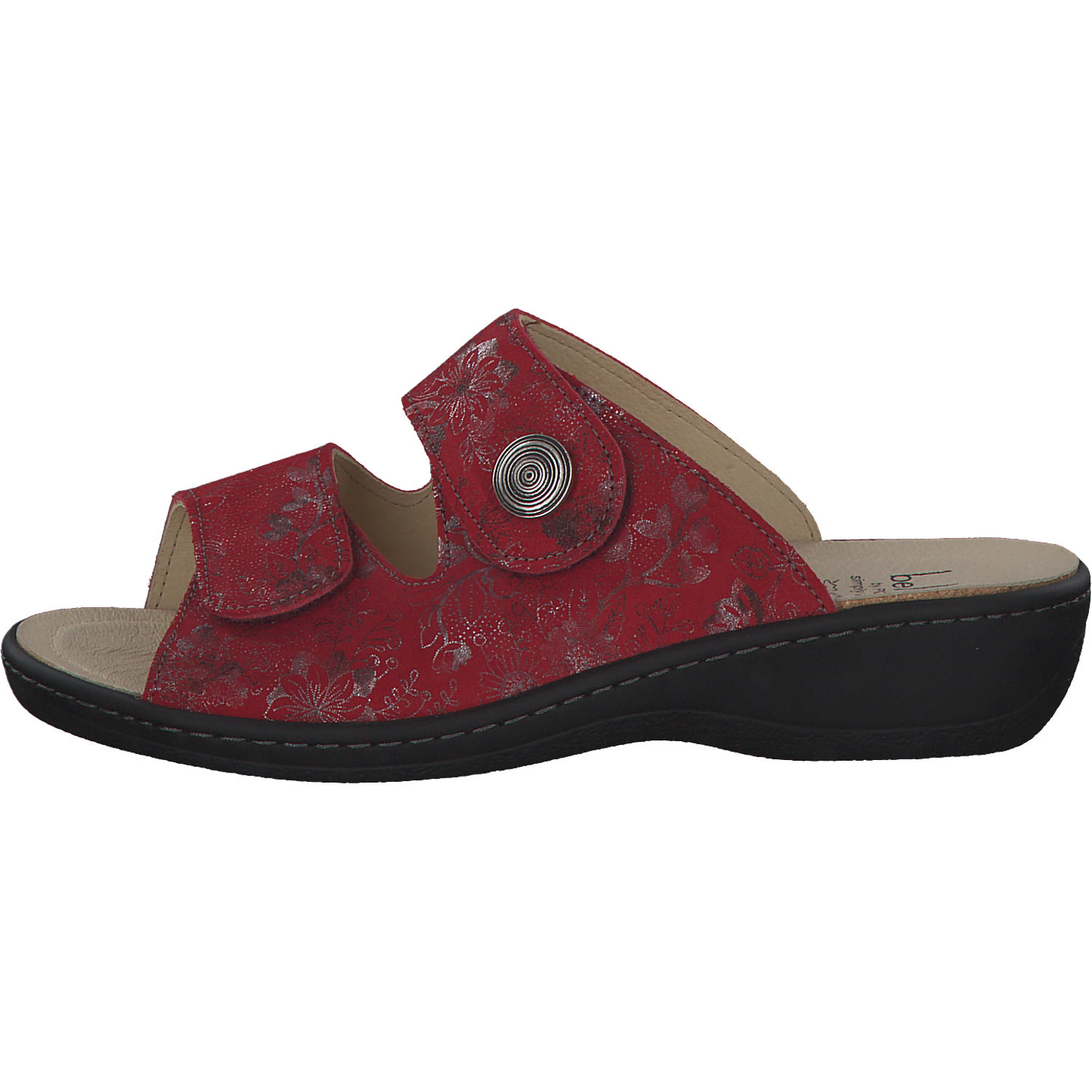 Portina 42.410, Hausschuhe & Pantoffeln, Damen, rot