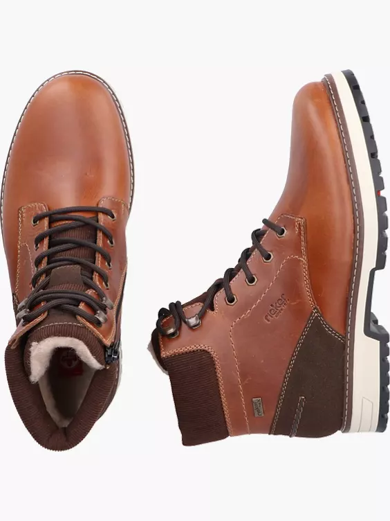 Rieker Herren Schnürstiefel