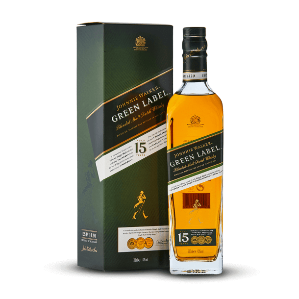 Johnnie Walker Green Label 15 ans 43%