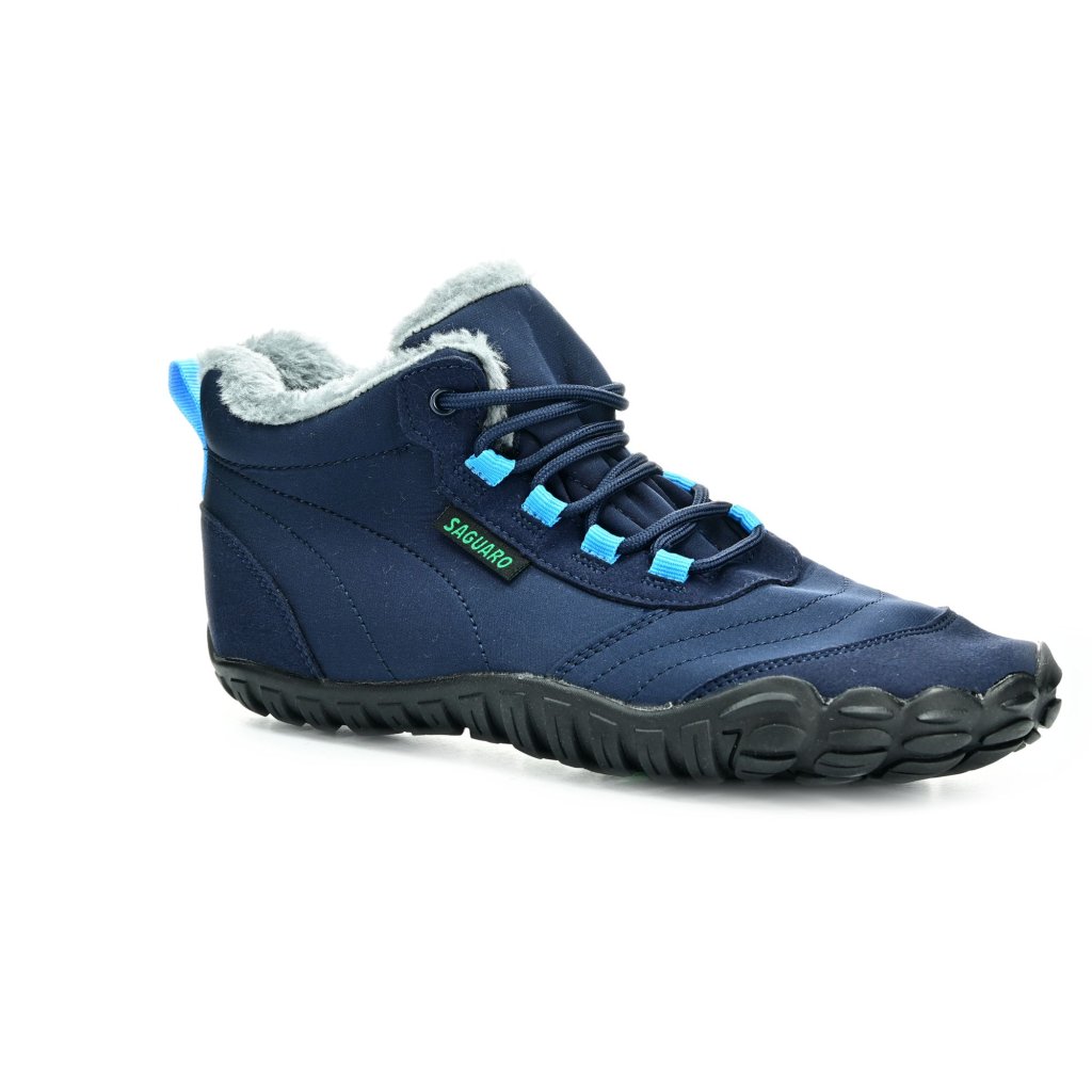 Saguaro Will II Dark Blue AD Winterbarfußschuhe