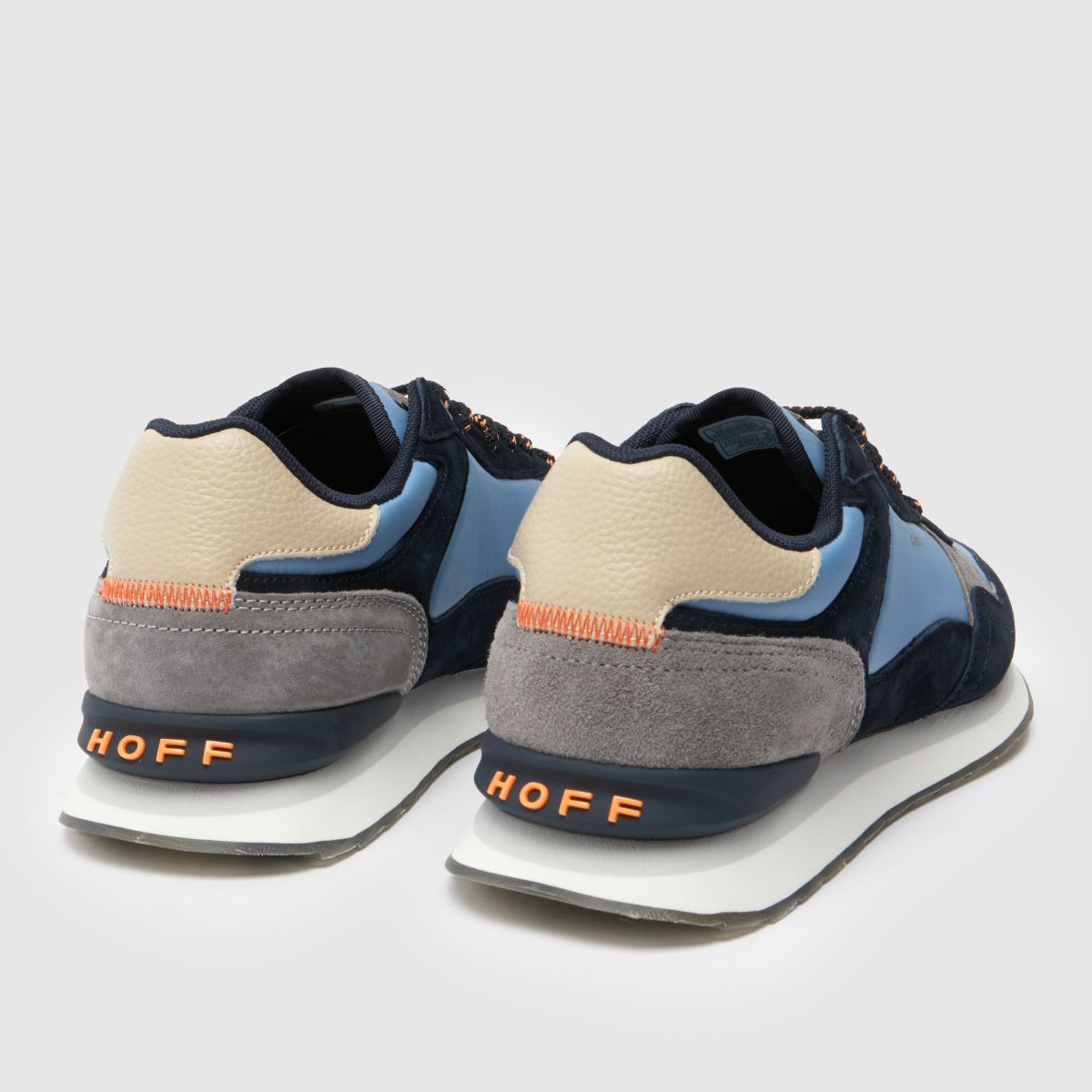 HOFF City Strasbourg – Marinblå och plisserade sneakers