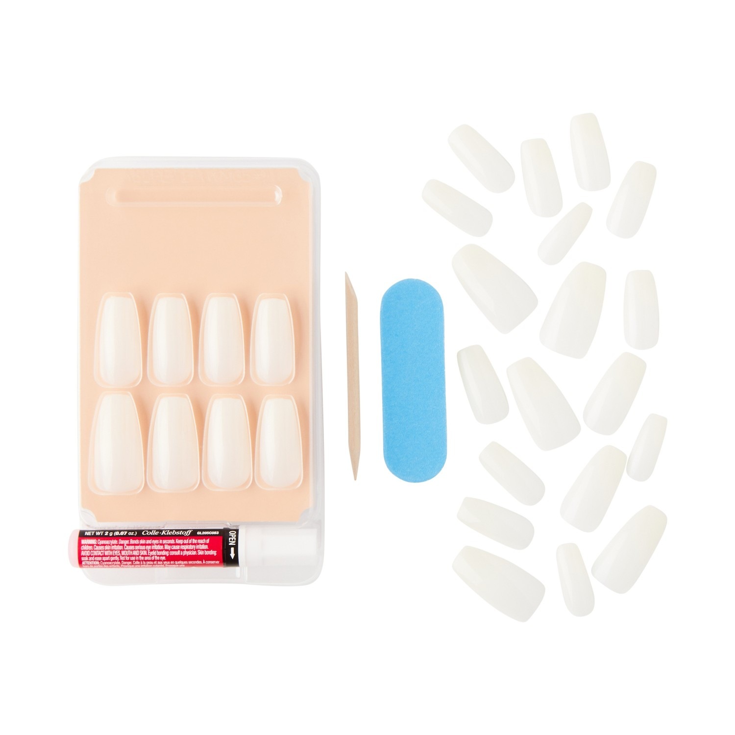 Salon Acrylic Natural Nails