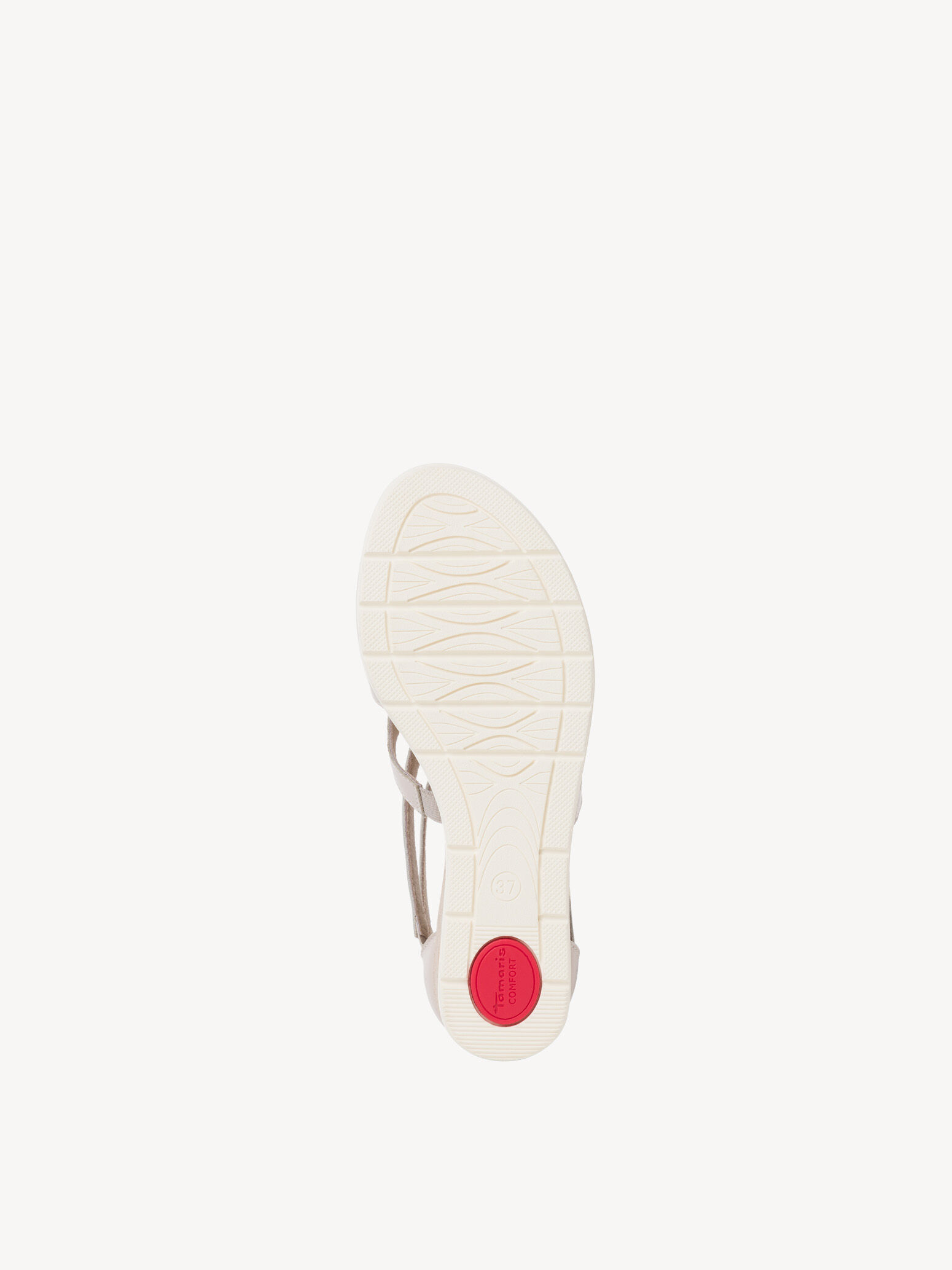 Sandale en cuir - blanc