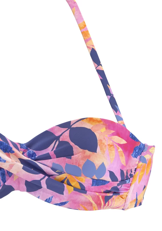 Bügel-Bandeau-Bikini-Top
