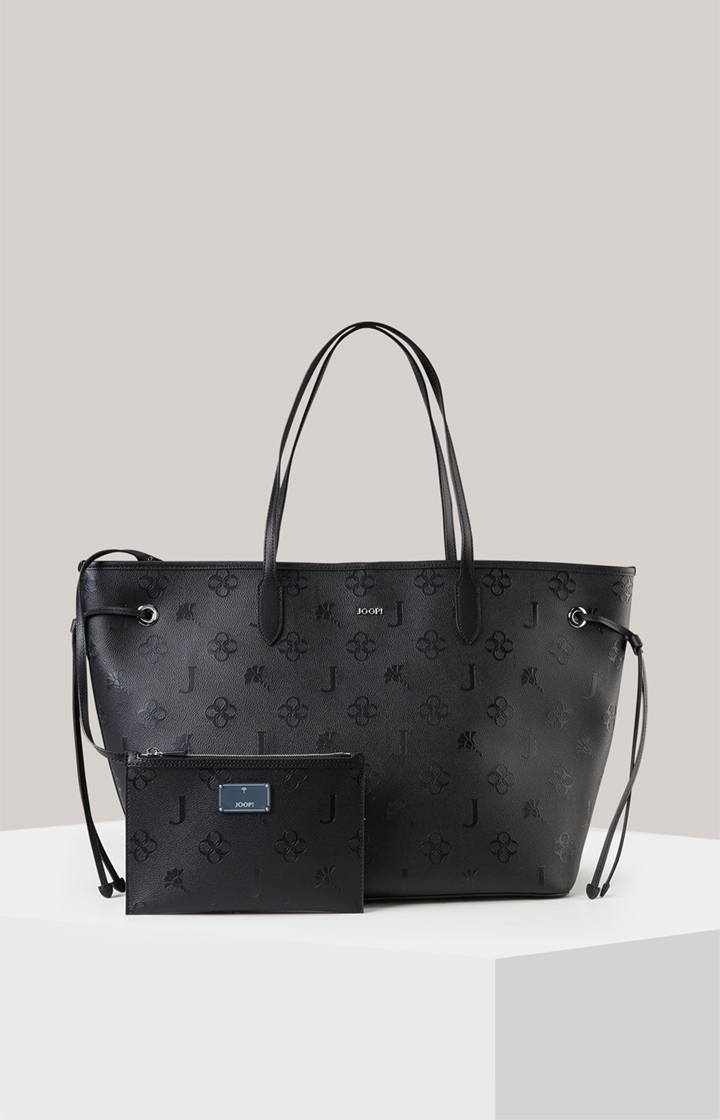 XL-Shopper Decoro Stampa Lara in Schwarz