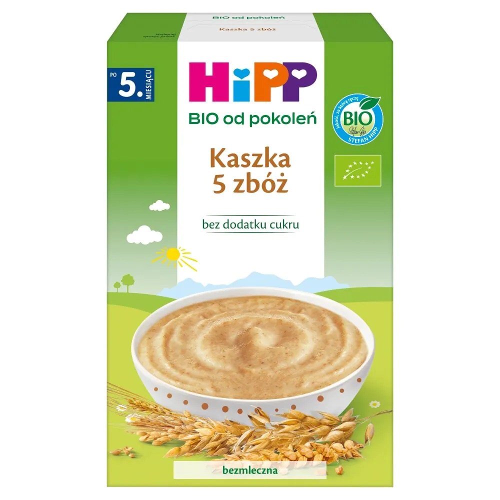 Hipp BIO košė 5 grūdai po 5 mėnesių