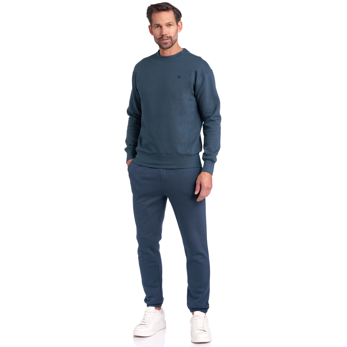Herren Sweatshirt mit Rundhalsausschnitt