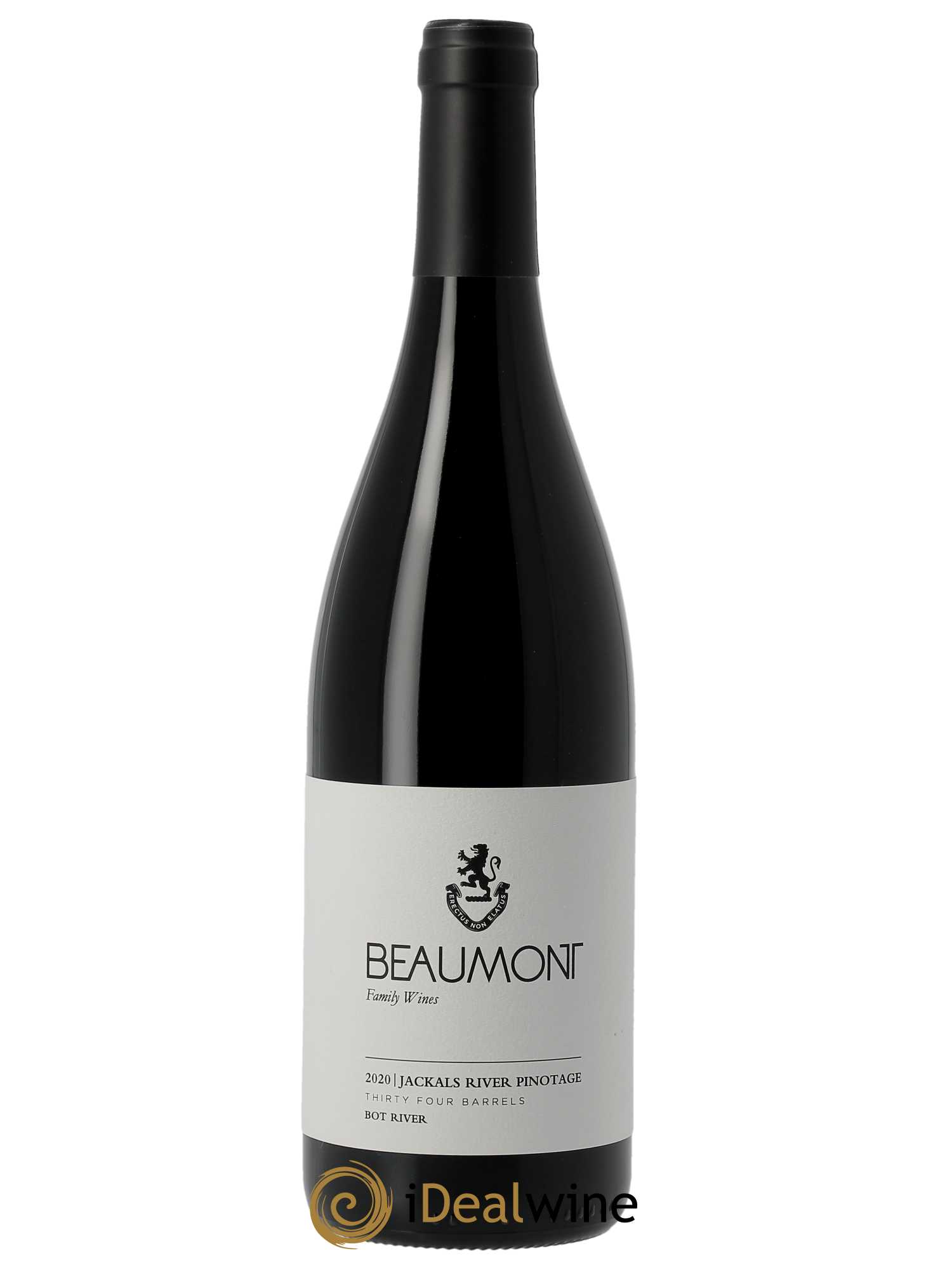 Western Cape Beaumont Family Wines Jackal's River Pinotage  2020 - Lot de 1 Bouteille