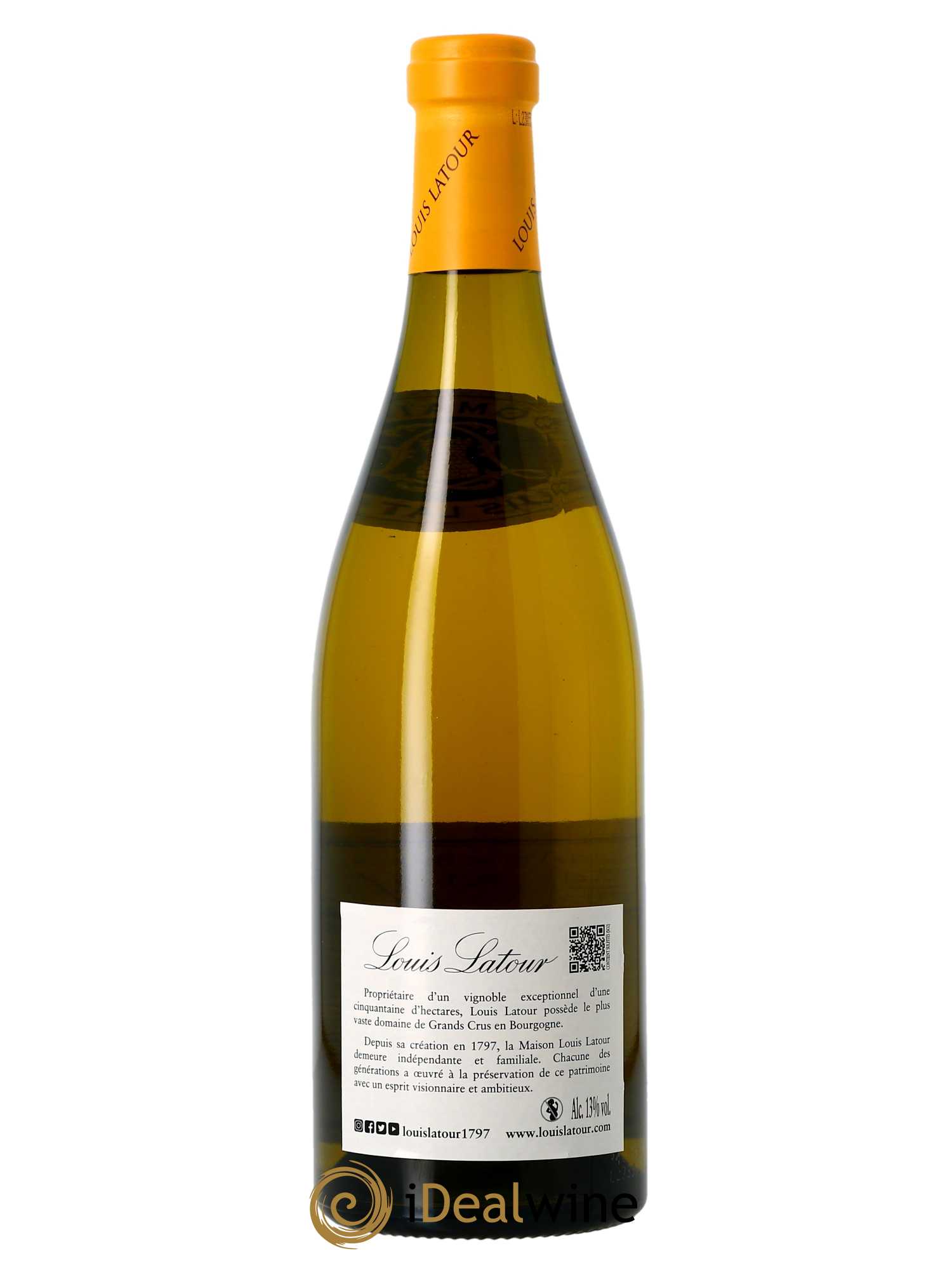 Chevalier-Montrachet Grand Cru Les Demoiselles Louis Latour  2021 - Lot de 1 Bouteille