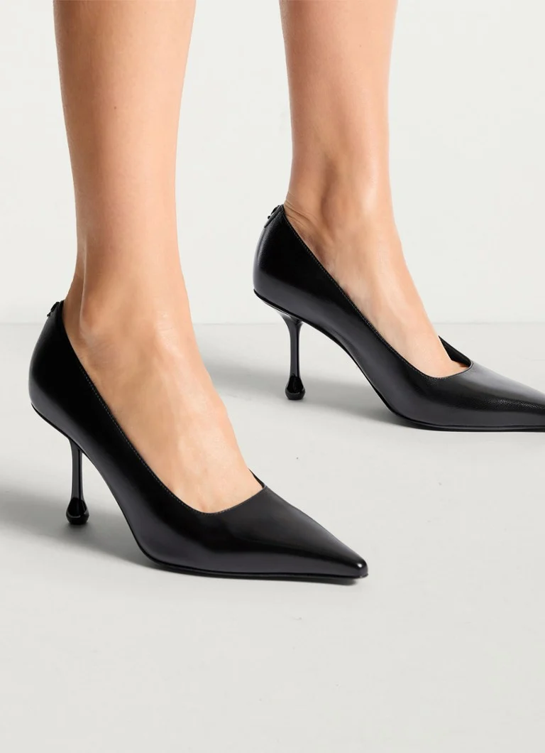 Jimmy Choo Ixia 80 Lammleder-Pumps