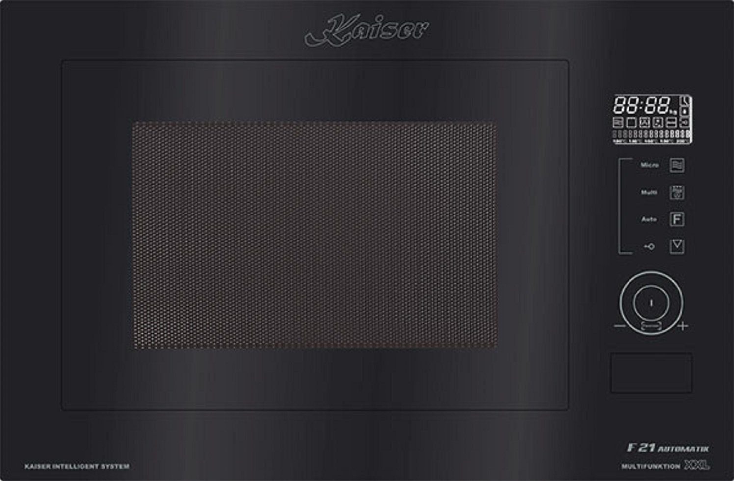 Kaiser Küchengeräte Backofen-Set EH 6367+EM 2510, Elektro Backofen, Autark, 79L,10Funktionen+Einbau-Mikrowelle