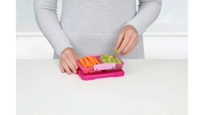 sistema Lunchbox SMALL SPLIT 350ml Achtung: diesen Artikel gibt es in verschiedenen farblichen Ausführungen. Sie erhalten nur 1 Artikel (zufällige Auswahl im Lager). Eine Vorauswahl ist leider nicht möglich.