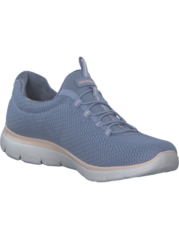 Skechers Schnürschuhe in Blau günstig kaufen