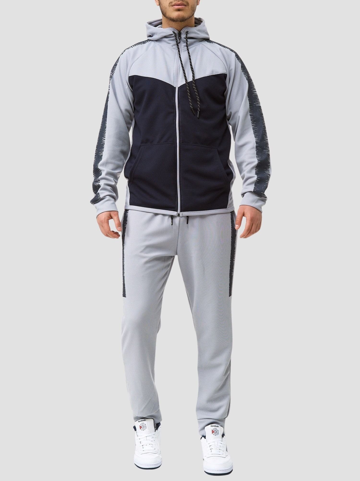 John Kayna Jogginganzug Herren Jogginganzug Sportanzug Männer Trainingsanzug Sportbekleidung (Sportanzug Jogger Trainingsanzug), Fitness Freizeit Casual